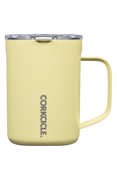 Corkcicle 16-Ounce Insulated Mug in Buttercream