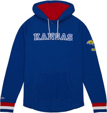 Mitchell and Ness Kansas City Kings Head Coach Long Sleeve Fashion  Sweatshirt - Blue