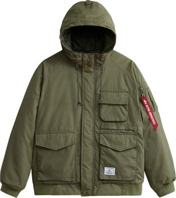 Alpha Industries Nordstrom Hooded Hunting | MA-1 Mod Jacket