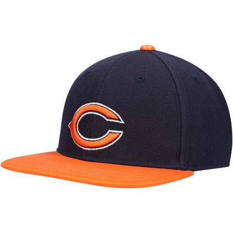 New Era Men's Navy Chicago Bears Big and Tall Throwback Colorblock