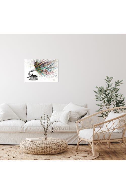 Icanvas Radical Rhapsody By Ashvin Harrison Canvas Print In White Canvas/multicolor