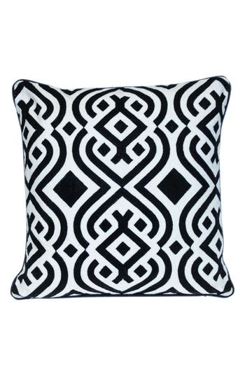Parkland Collection Vega Throw Pillow In Black