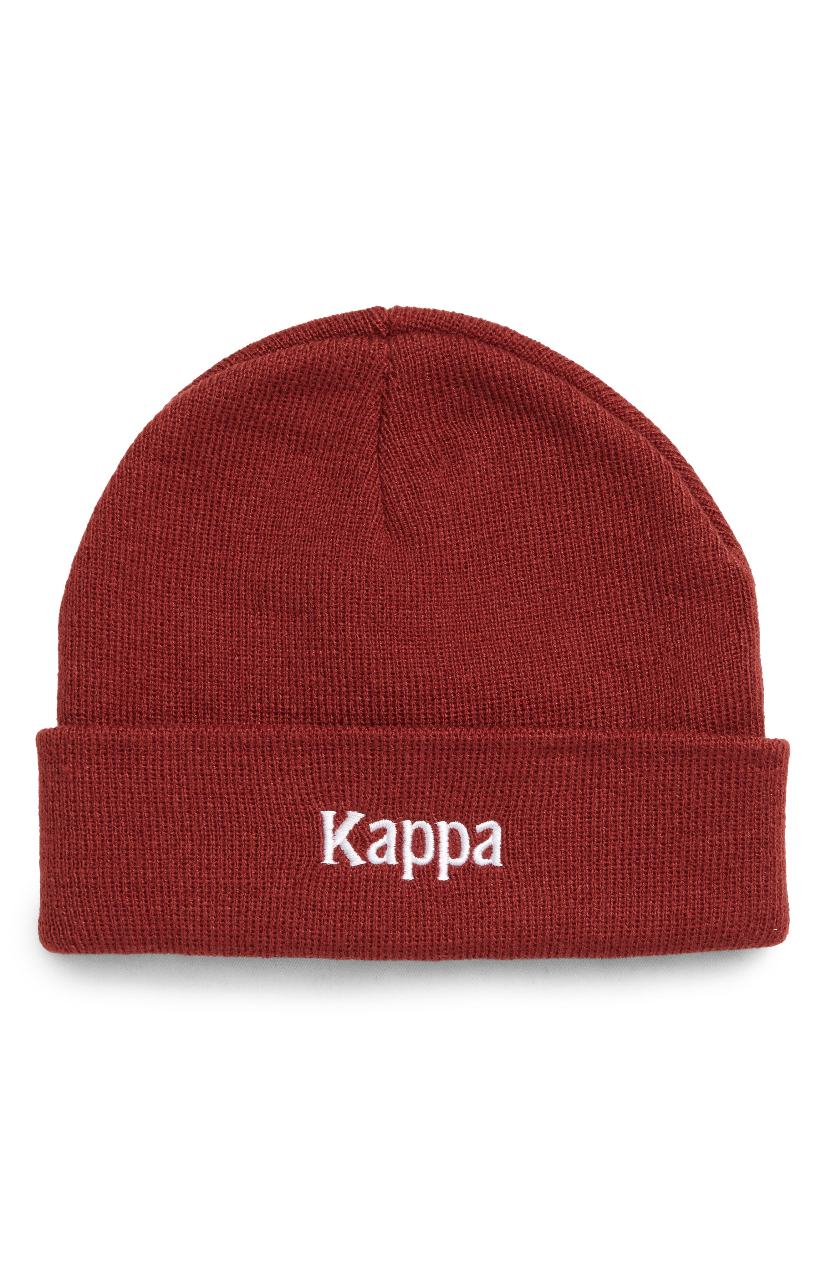 Kappa Authentic Giada Beanie in Red Earth-White Bright at Nordstrom