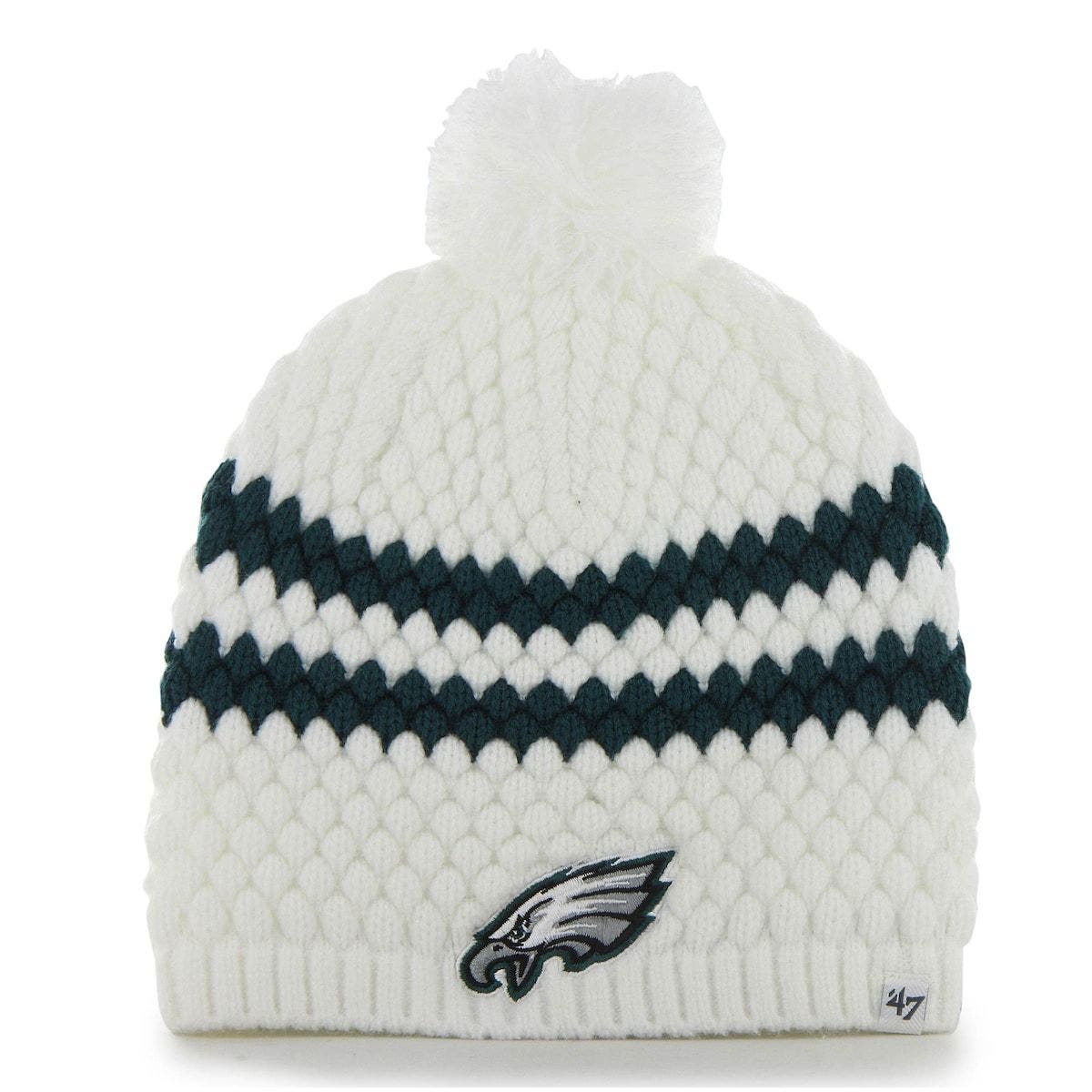 eagles beanie with pom