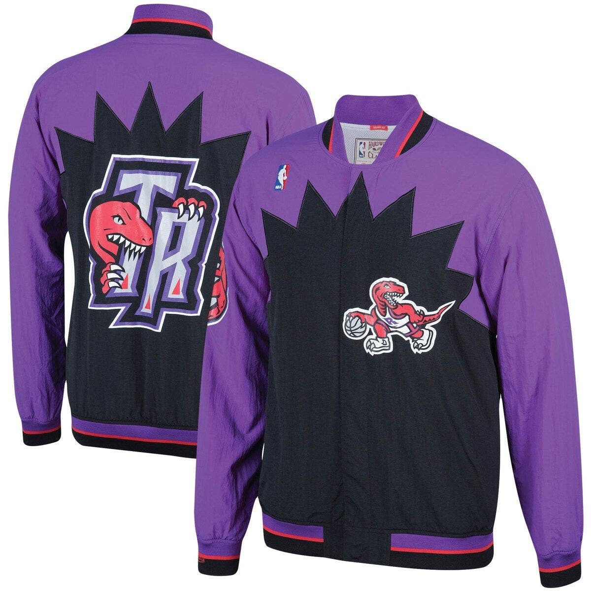 toronto raptors throwback jacket