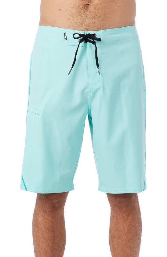 O'neill Hyperfreak Heat Solid Board Shorts In Turquoise