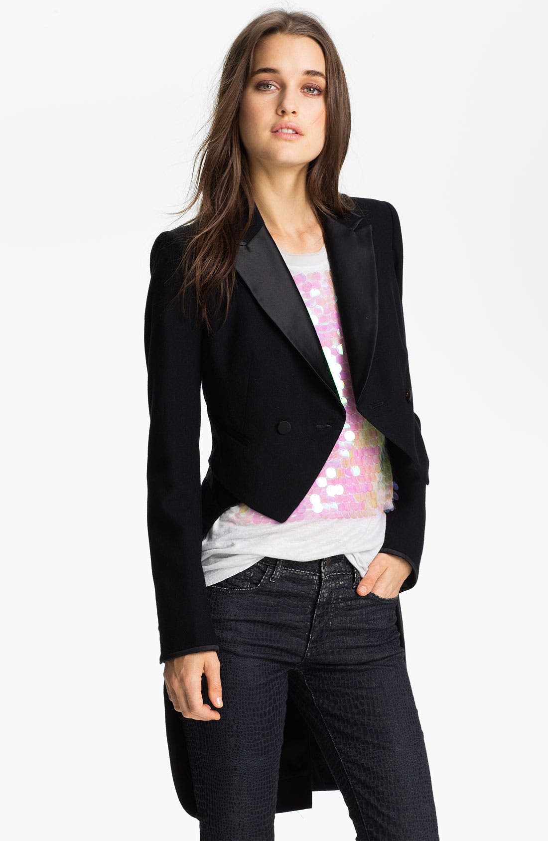 Juicy Couture Convertible Tuxedo Tail Jacket Nordstrom