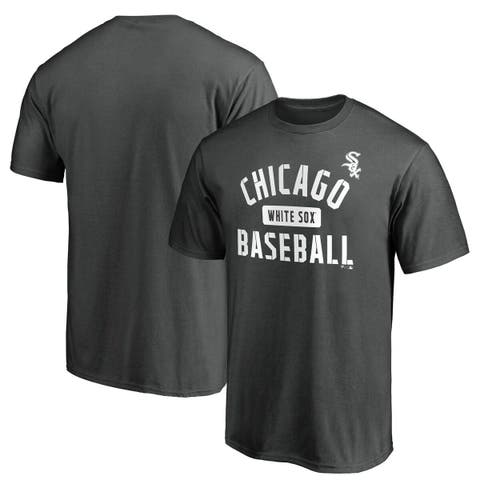 Men's Fanatics Branded Heathered Gray Chicago Cubs Iconic Team Element  Speckled Ringer T-Shirt