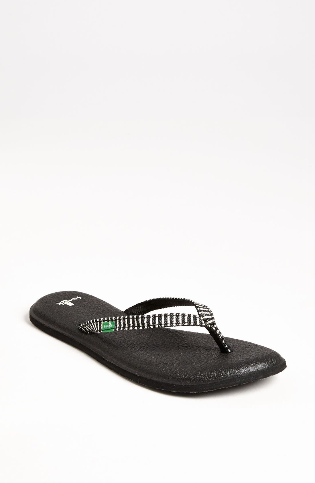 Sanuk 'Yoga Spree Funk' Flip Flop (Women) Nordstrom