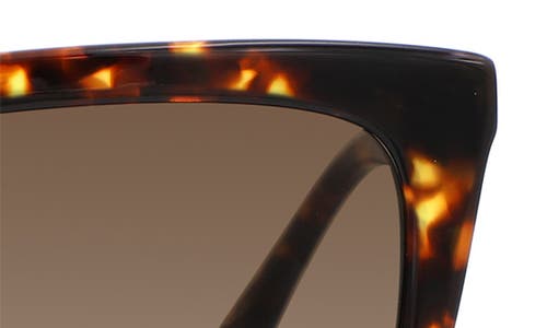 KATE SPADE KATE SPADE NEW YORK MARLOWE 55MM GRADIENT SQUARE SUNGLASSES 