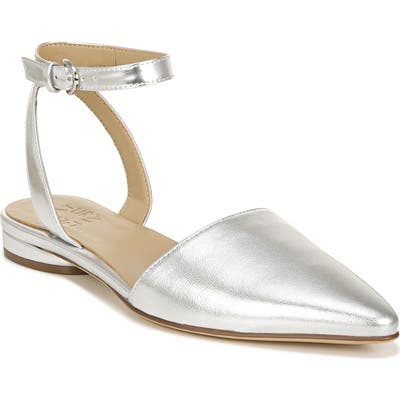 Naturalizer Hartley Ankle Strap Sandal, Grey