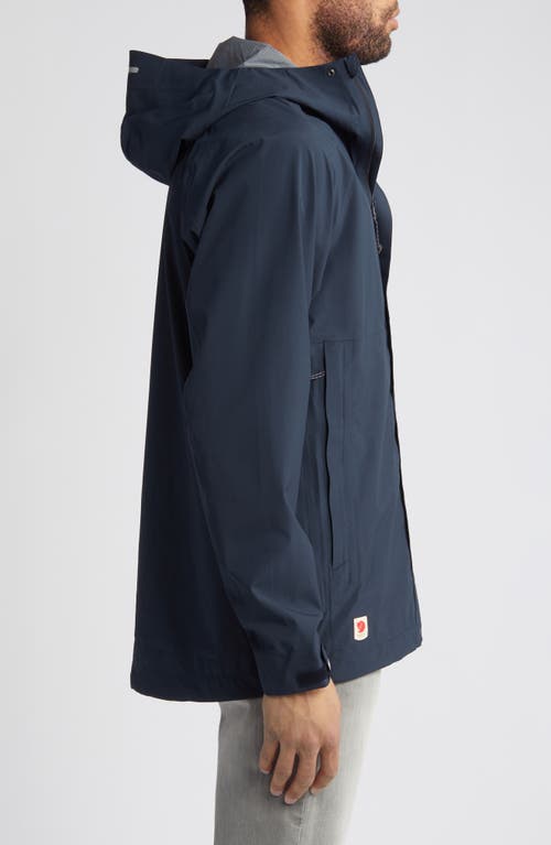 Fjall Raven Fjällräven High Coast Hydratic Trail Jacket In Dark Navy