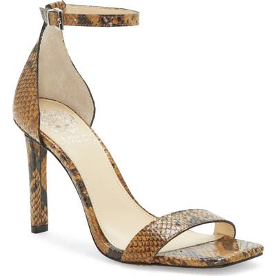 Vince Camuto Lauralie Ankle Strap Sandal- Beige