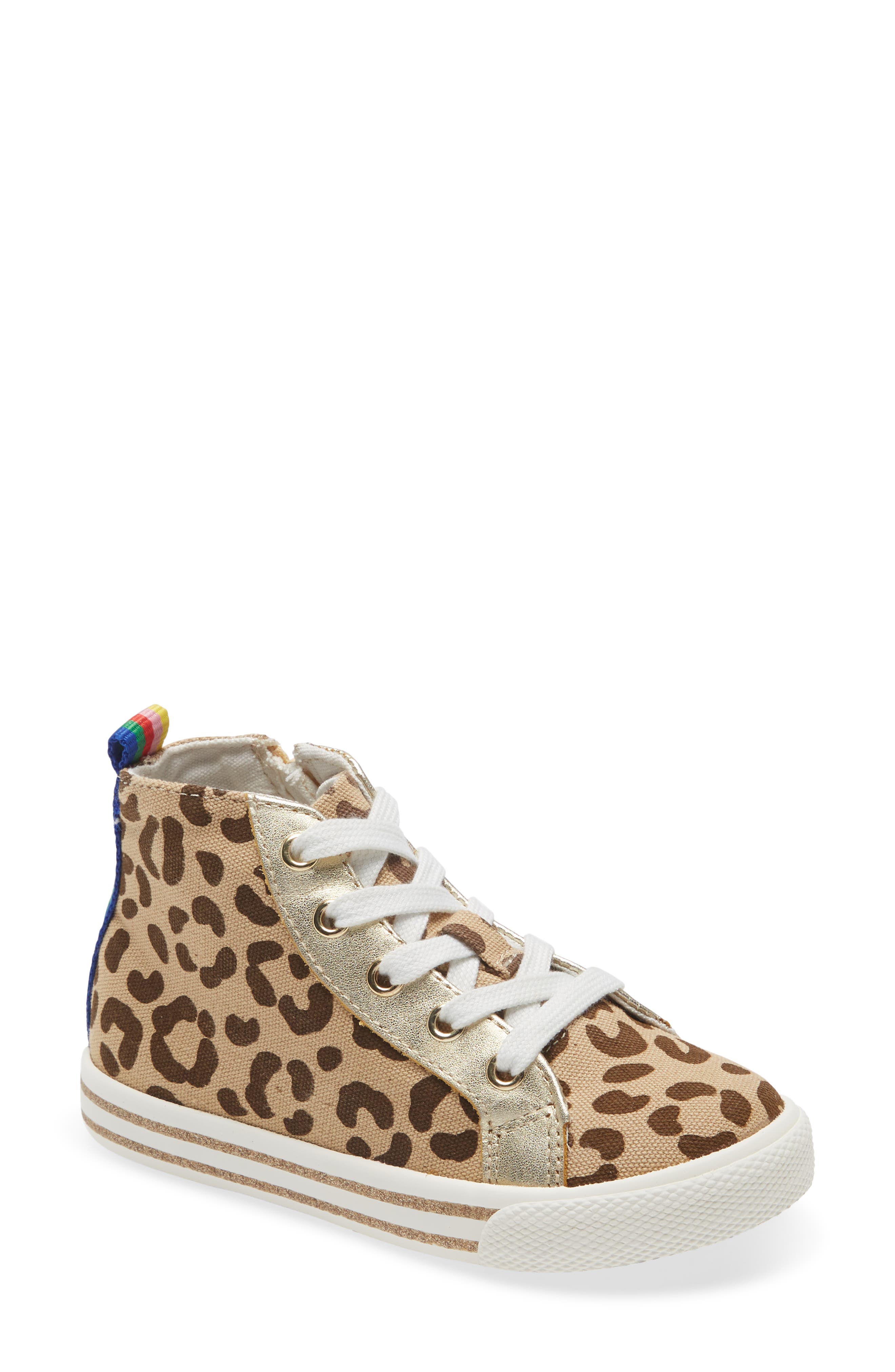 womens leopard high top sneakers