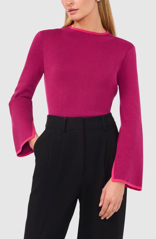 HALOGENR HALOGEN(R) MOCK NECK RIB PULLOVER 