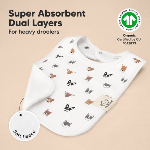 Shop Keababies 8-pack Coast Drool Bibs In Pets & Paws