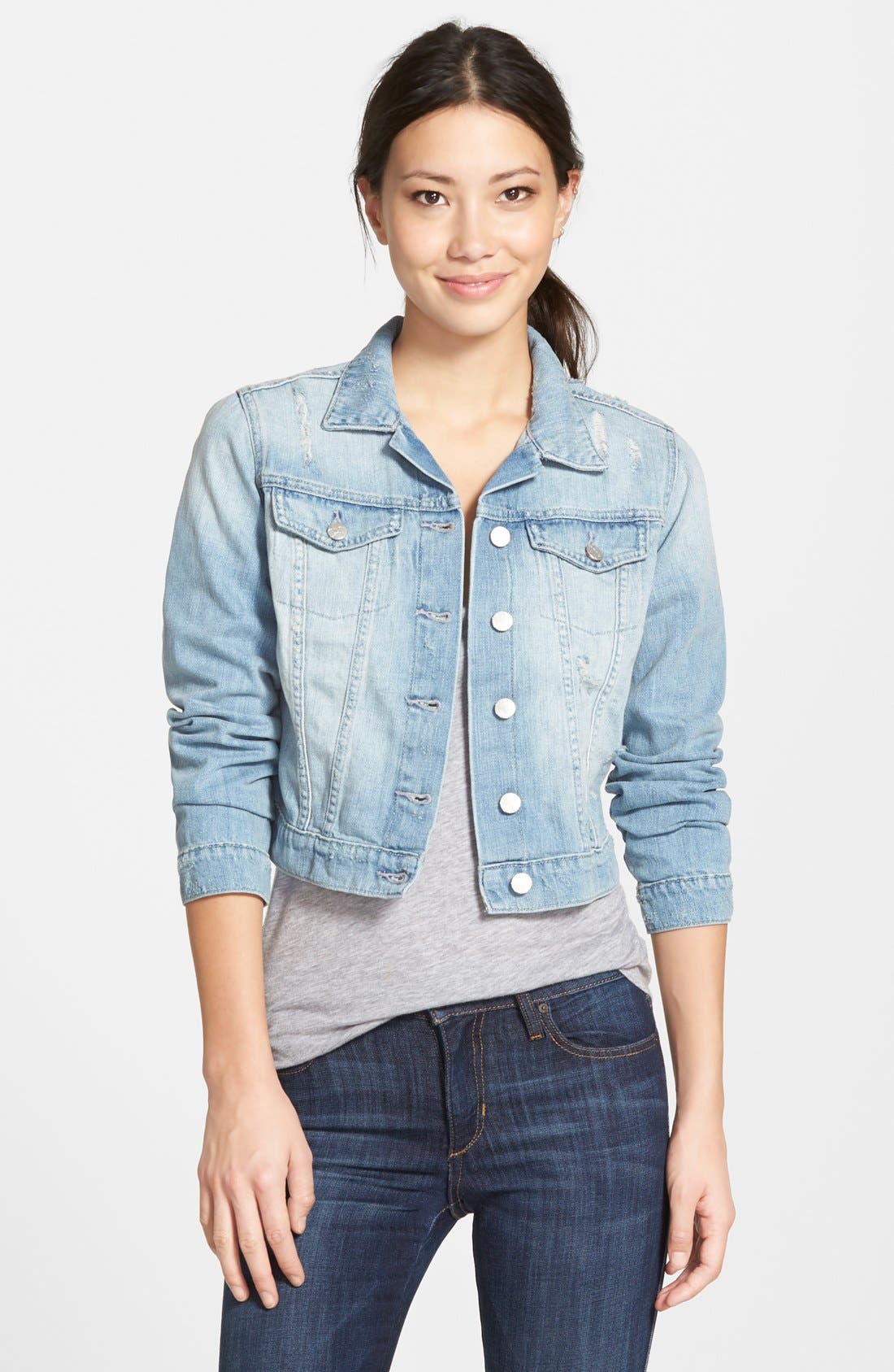 jessica simpson jean jacket