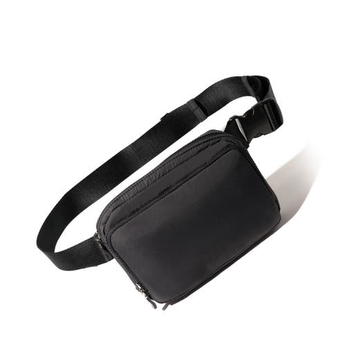 Baggallini Modern Belt Bag Sling In Black Puff