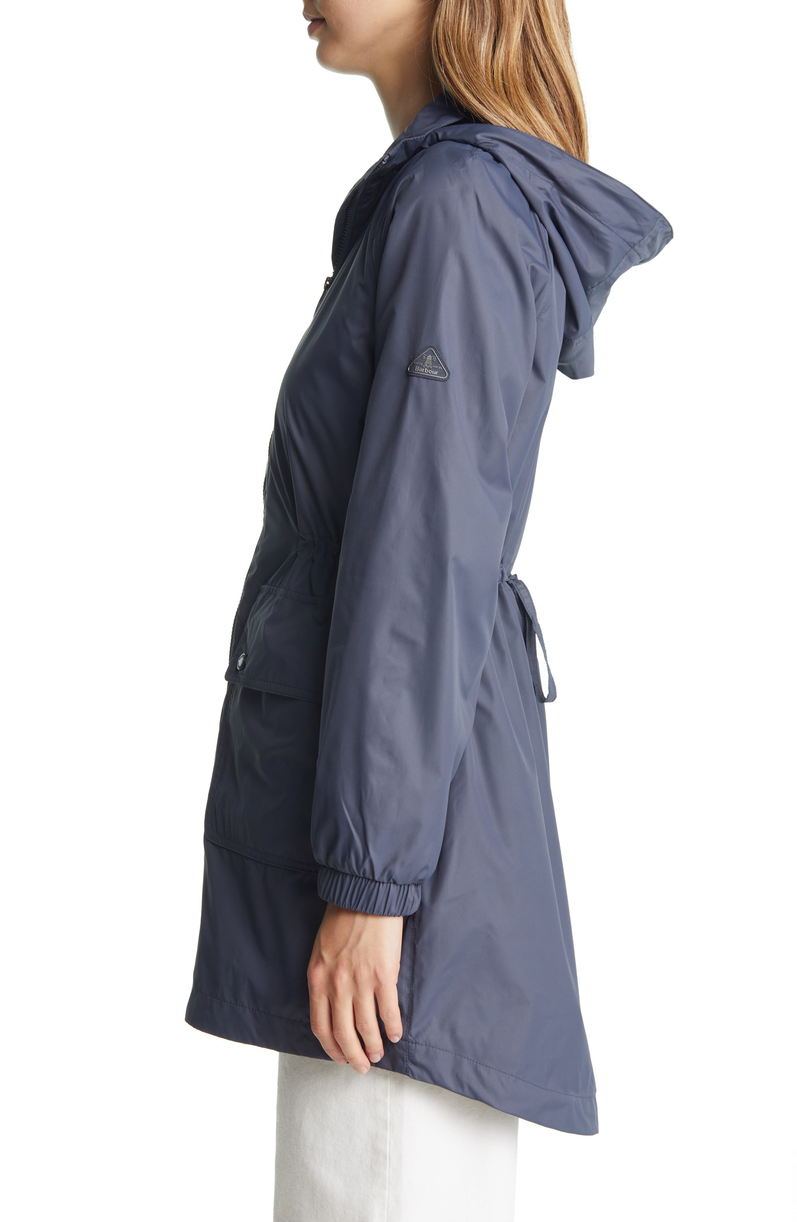 showerproof raincoat