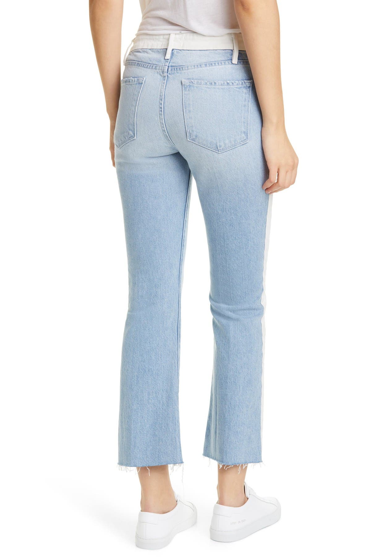 mini flare jeans