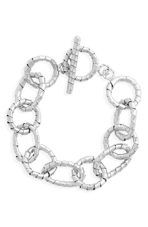Brazalete Calysta Chain Bracelet in Silver