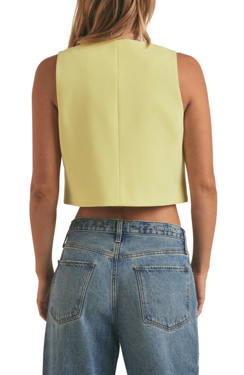 Shop Favorite Daughter The Ellie Vest In Limeade