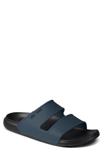 Shop Reef Oasis Double Up Slide Sandal In Orion/black
