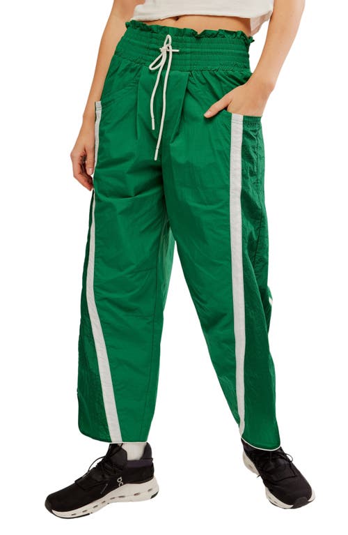 Shop Fp Movement By Free People Free People Fp Movement Champ Is Here Track Pants In Heritage Green Combo