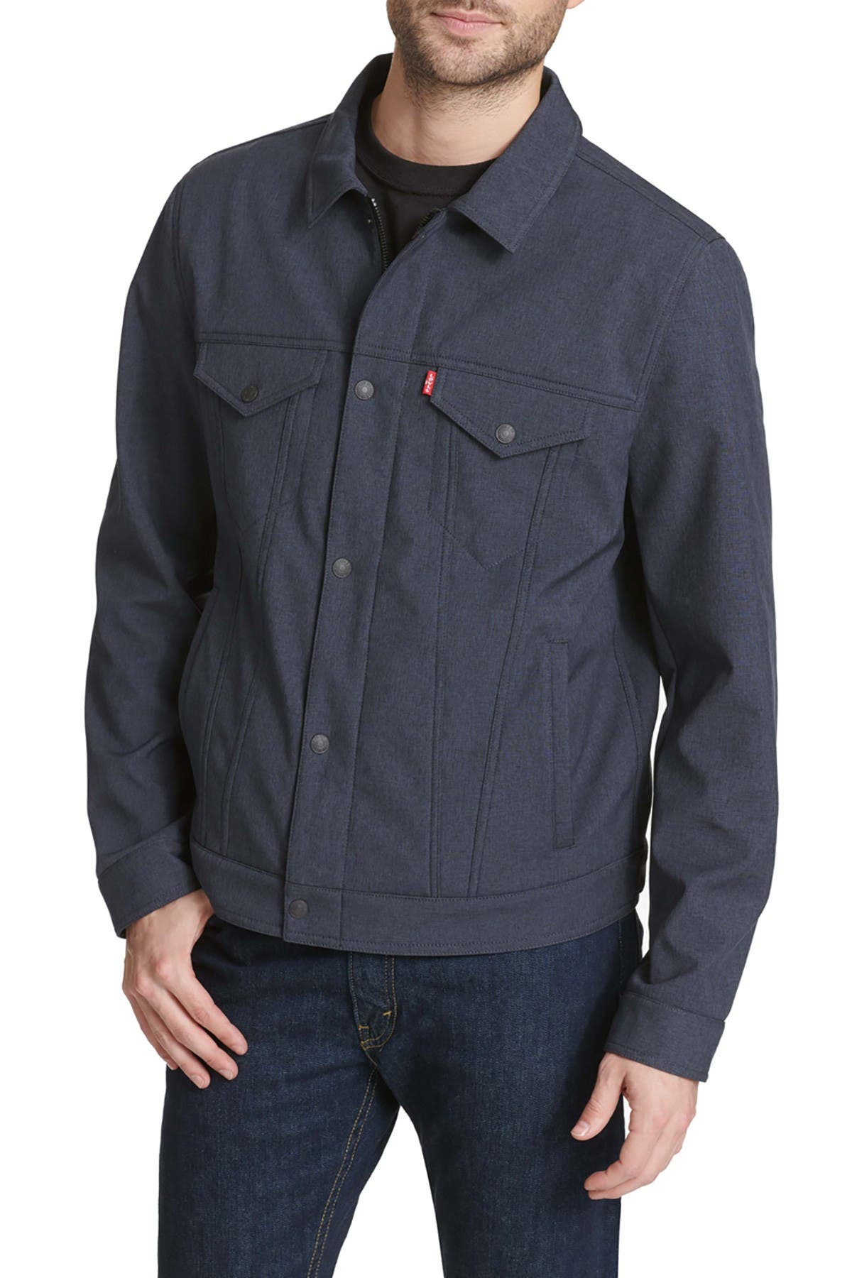 Levi's Classic Trucker Jacket In Htr Nvy Co | ModeSens
