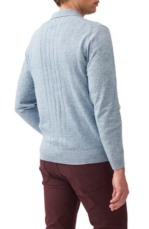 RODD & GUNN RODD & GUNN FORTROSE JOHNNY COLLAR SWEATER 