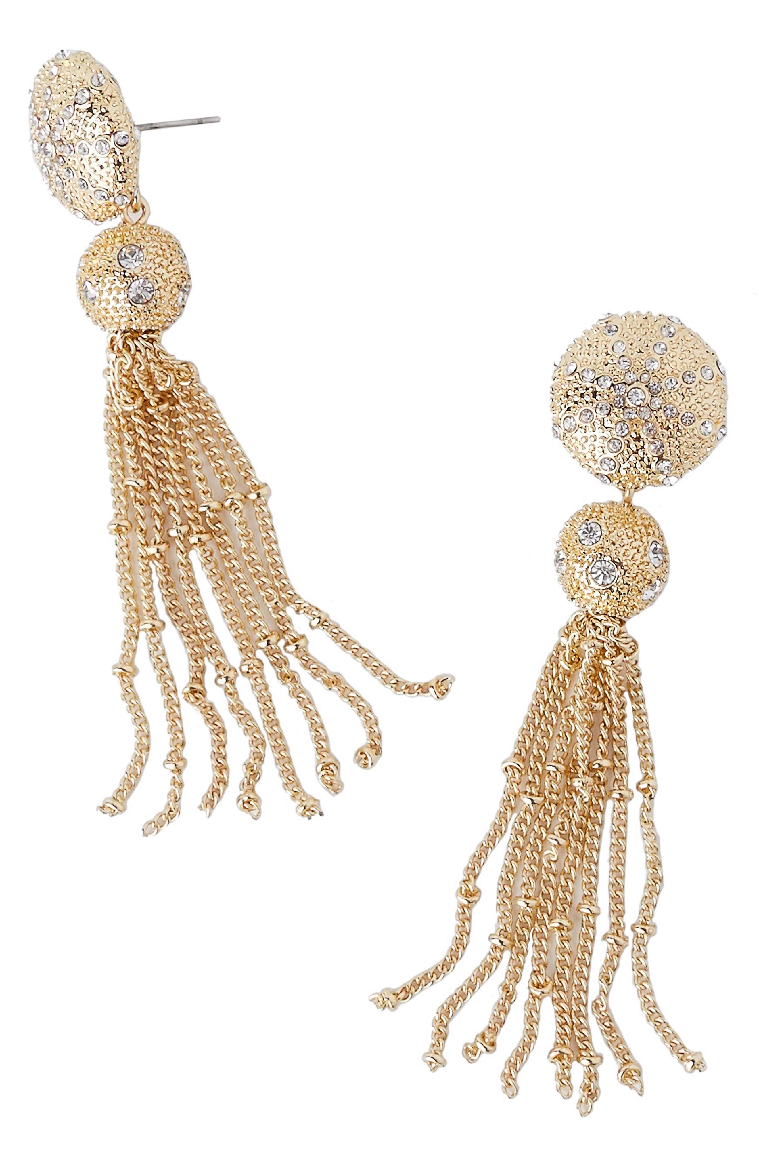 lilly pulitzer tassel earrings
