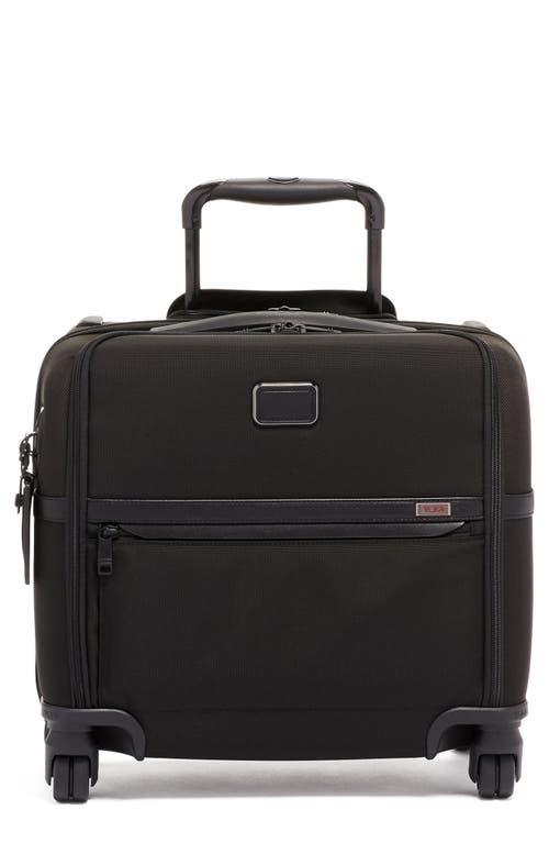 Tumi Alpha 3 Collection Compact 4-Wheel Laptop Briefcase in Black at Nordstrom