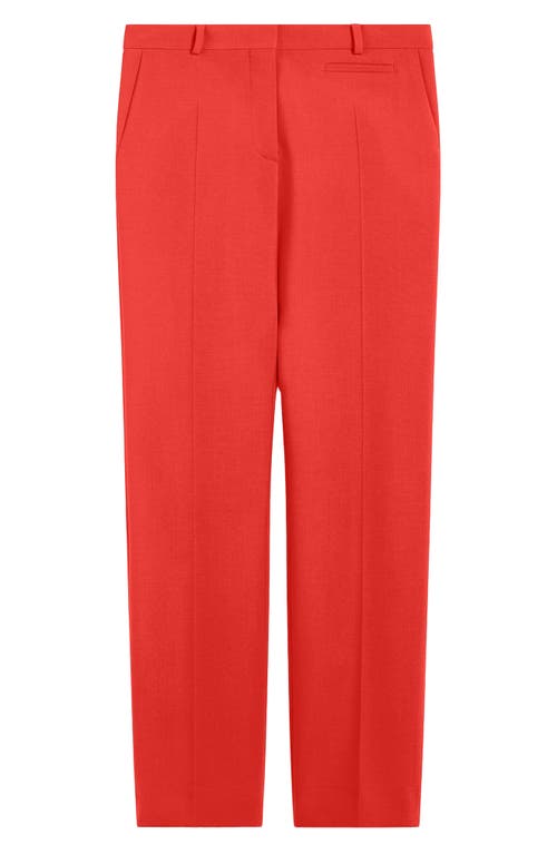 SPORTMAX Stretch Wool Pants Coral at Nordstrom,