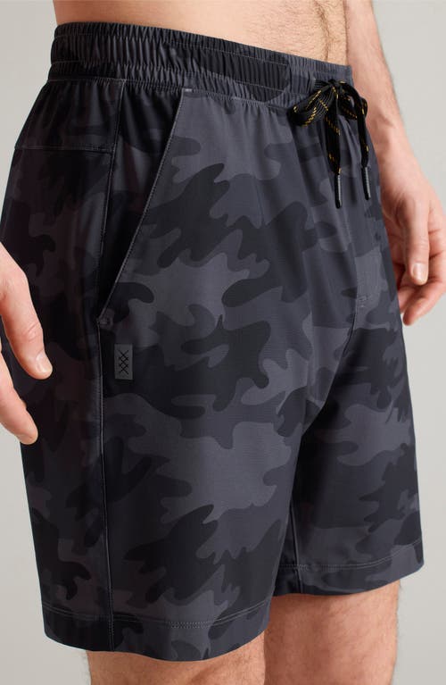 Shop Rhone Pursuit 7-inch Unlined Training Shorts In Black Camo Print