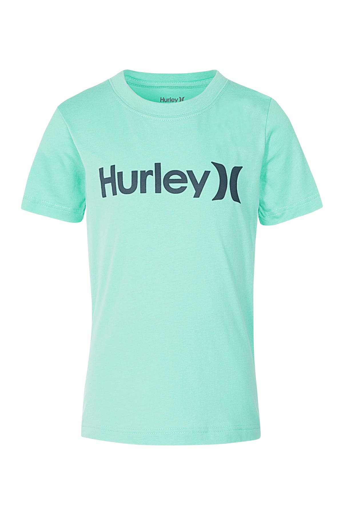 Hurley Kids' One & Only Graphic T-shirt In Grn Bf Cor
