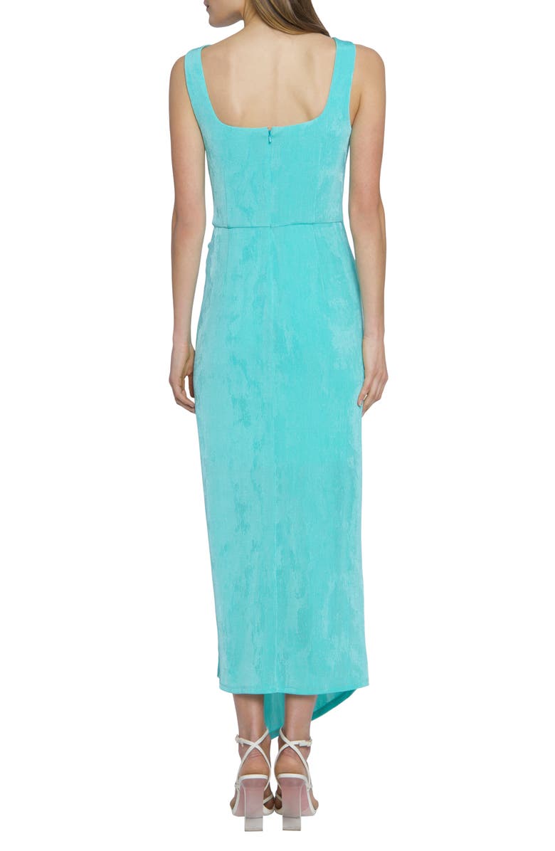 DONNA MORGAN FOR MAGGY Asymmetric O-Ring Sleeveless Maxi Dress | Nordstrom