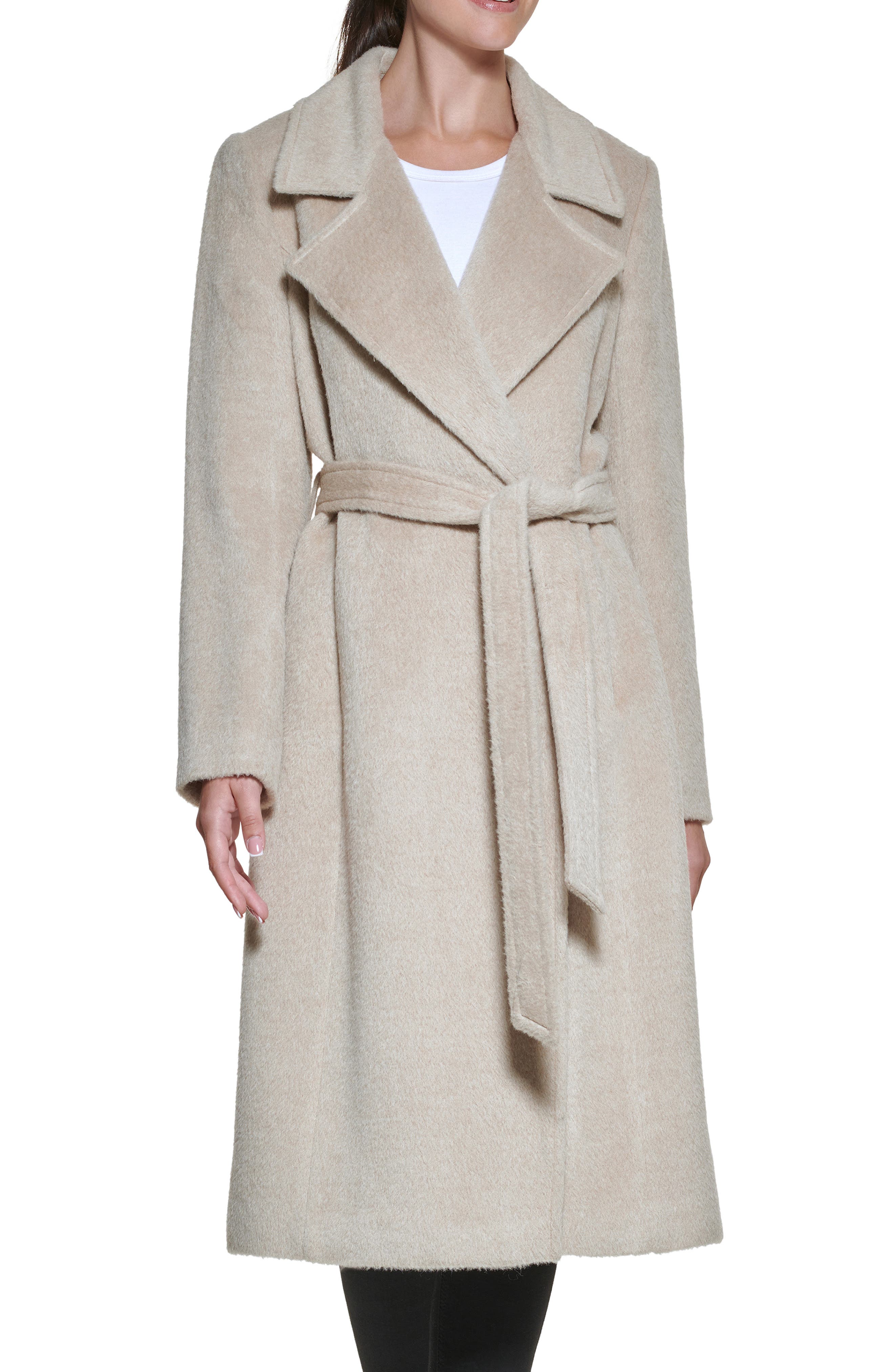 winter white wool coats for ladies
