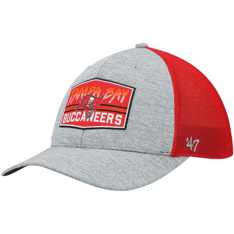 Men's '47 Heathered Gray/Red Kansas City Chiefs Motivator Flex Hat