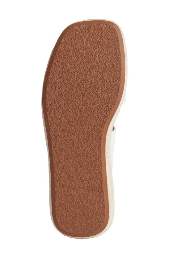 Shop Nordstrom Avila Slingback Espadrille Platform Sandal In Ivory Egret