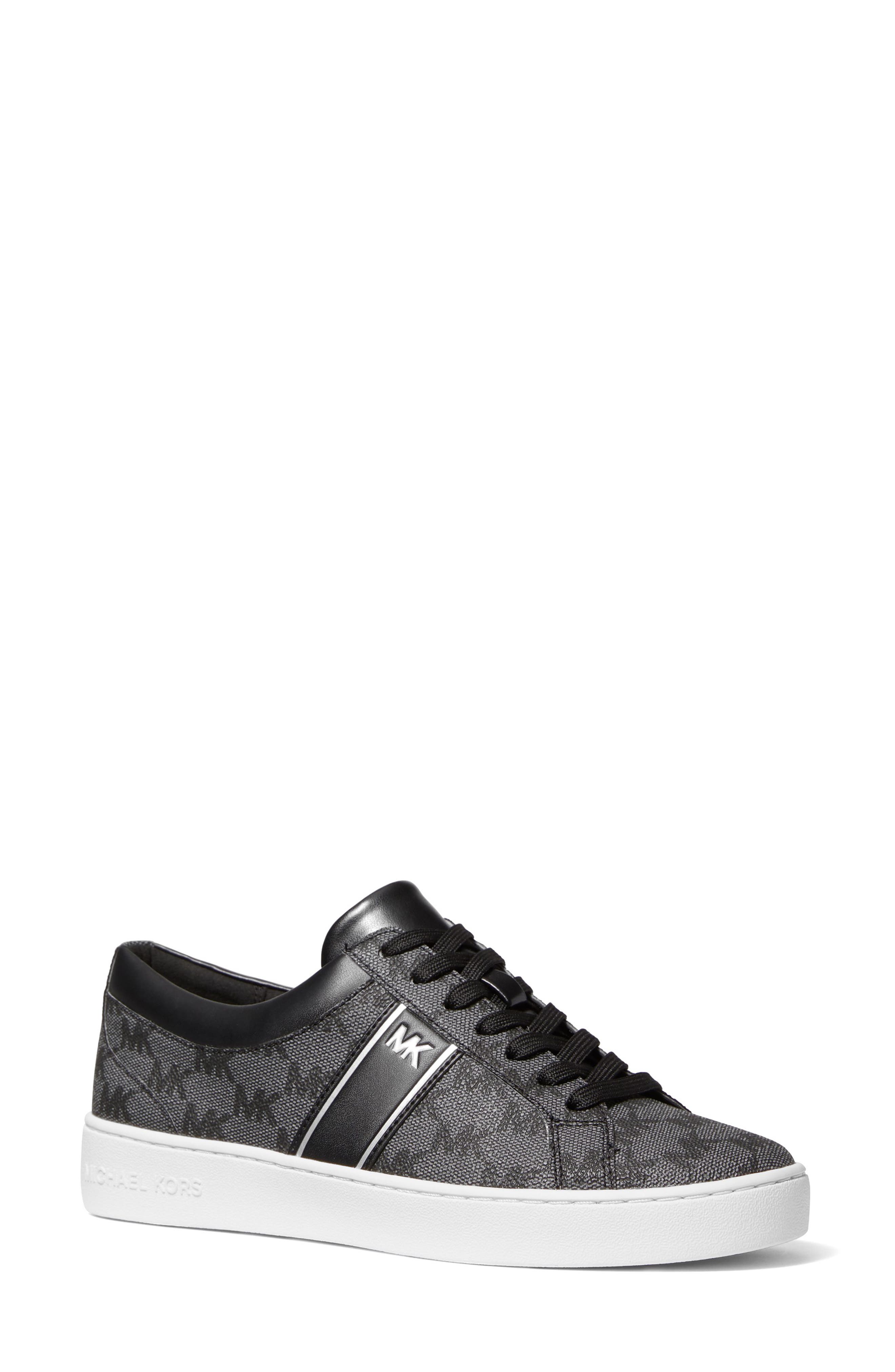 UPC 196108548428 product image for MICHAEL Michael Kors Lace-up Fashion Sneaker in Black at Nordstrom, Size 6 | upcitemdb.com