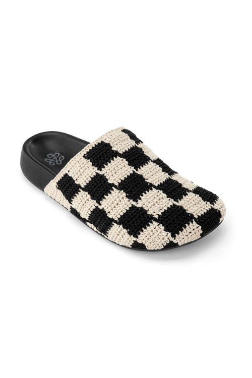 The Sak Bolinas Clog In Black Check