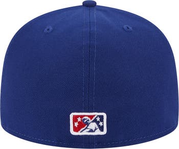 Men's Oklahoma City Dodgers New Era Navy 89ers Theme Nights On-Field  59FIFTY Fitted Hat