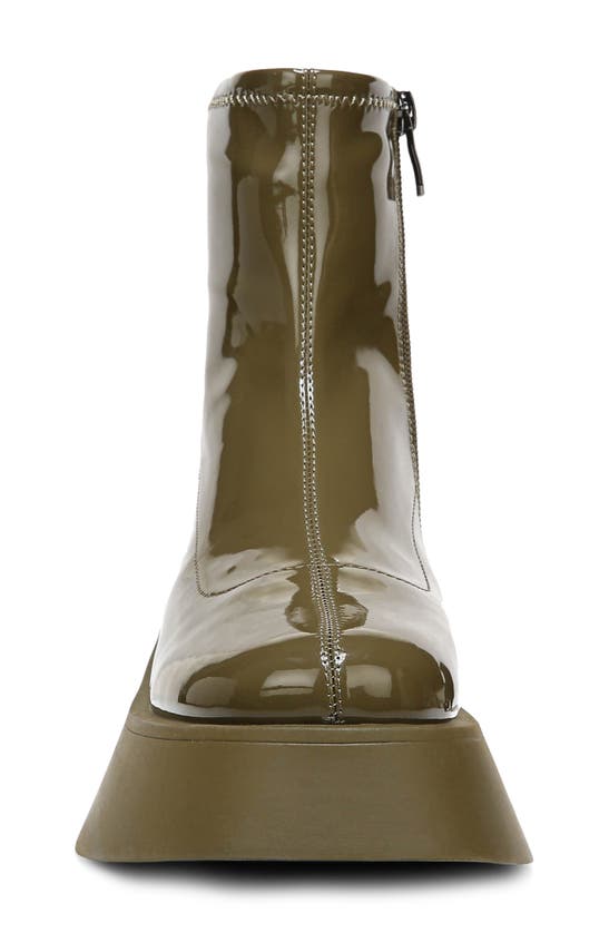 Circus By Sam Edelman Garland Platform Bootie In Dark Moss