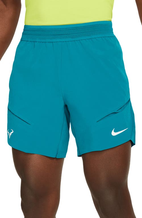 Nike Dri-fit Adv Rafa Tennis Shorts In Bright Spruce/green/white