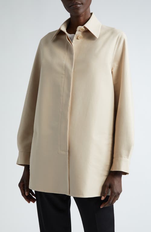 Akris Todor Cotton & Silk Jacket Sand at Nordstrom,