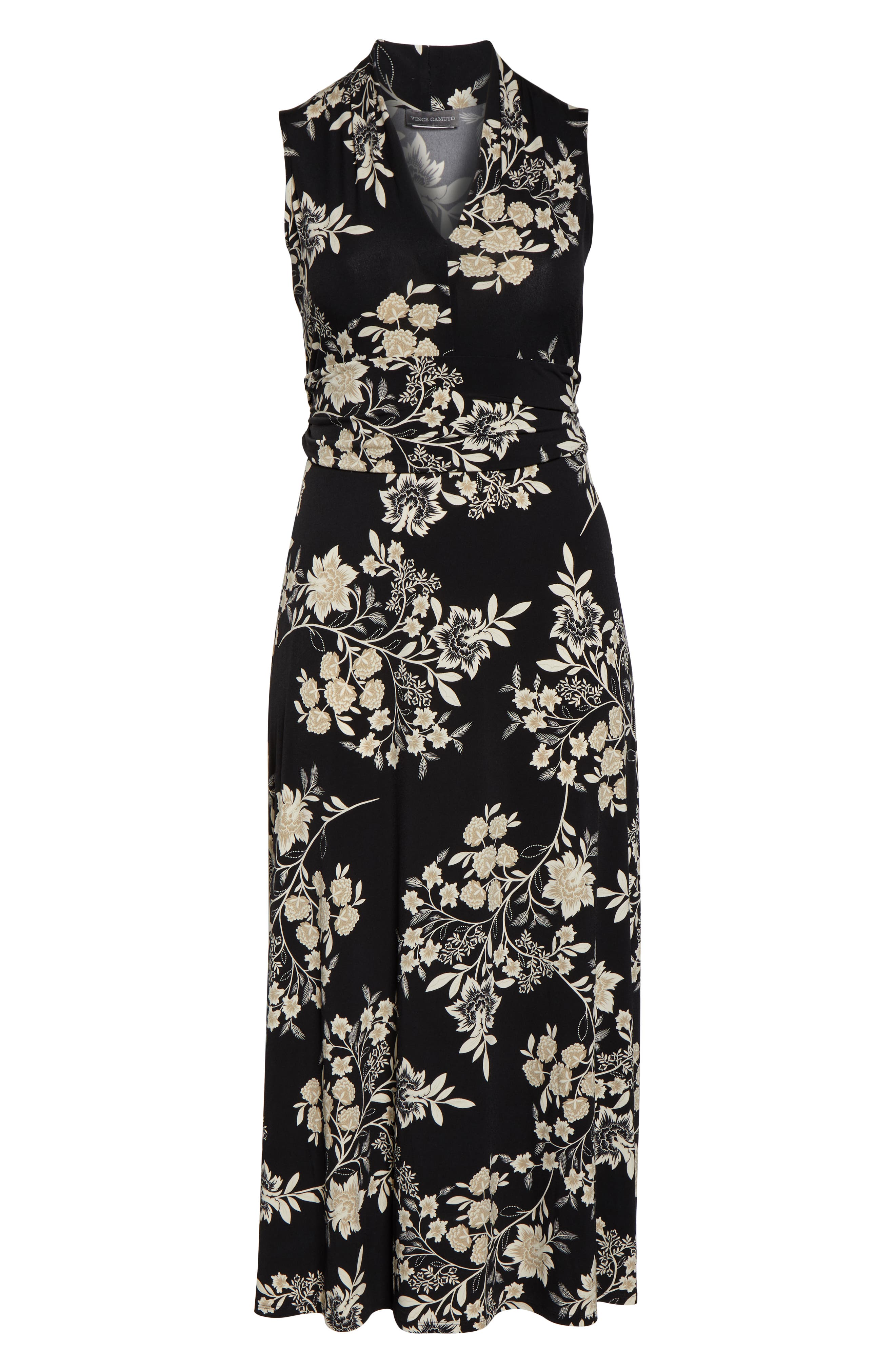 vince camuto floral getaway maxi dress