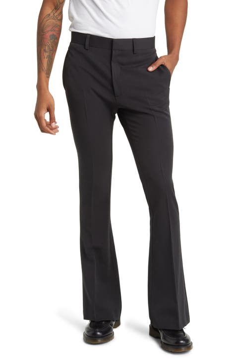 Men Flare Classic Trousers, Flare Business Pants