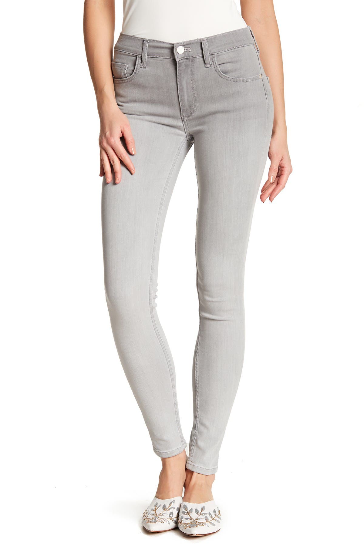 french connection rebound skinny jeans grey
