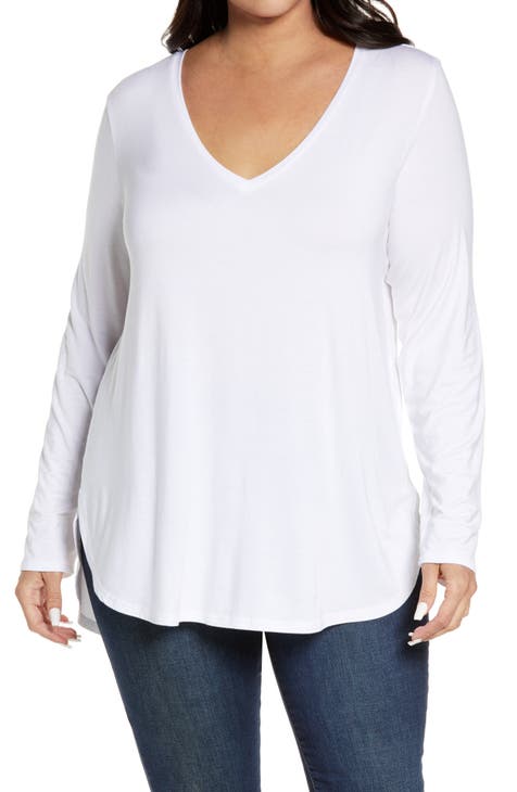White Plus-Size Tops | Nordstrom