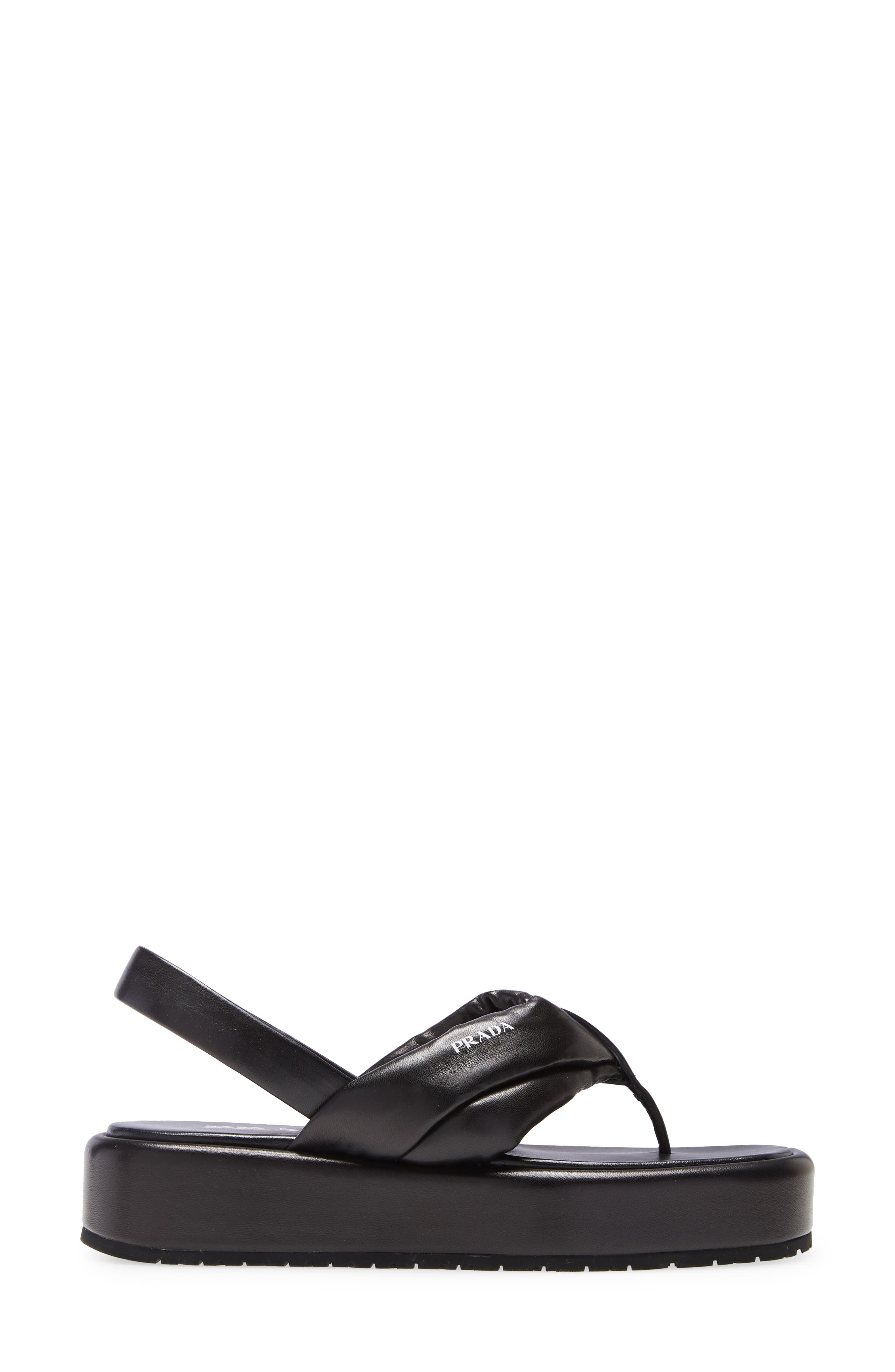 prada slingback platform sandal
